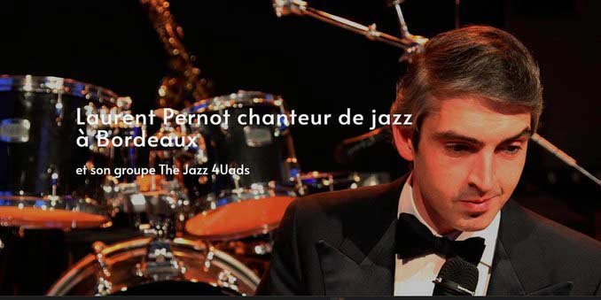 creation site internet chanteur de jazz